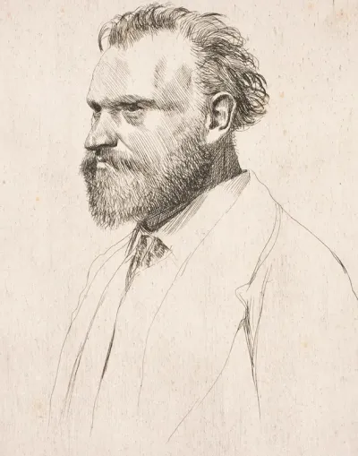 Edouard Manet Bust Lenght Portrait