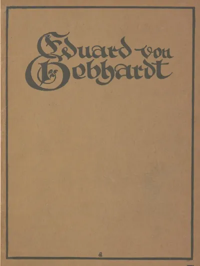 Eduard Von Gebhardt Sixteen Pictures Cover