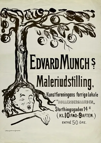 Edvard Munchs Maleriudstilling