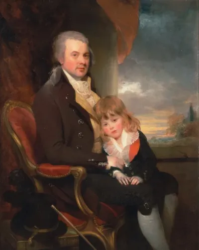 Edward George Lind And His Son Montague