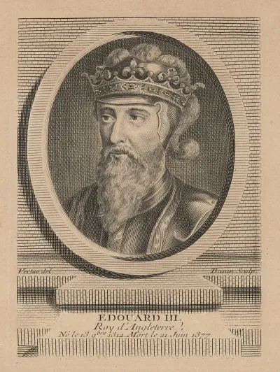 Edward Iii King Of England Born 13 November 1312 Died 21 June 1377