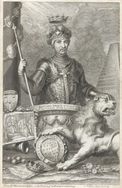 Edward Prince Of Wales And Aquitaine Duke Of Cornwall