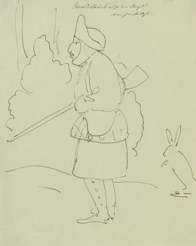 Edward Steinle Auf Der Jagd
