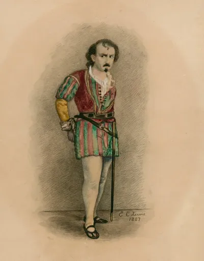 Edwin Booth As Iago