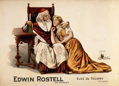 Edwin Rostell As Richelieu Else Tourny As Julie