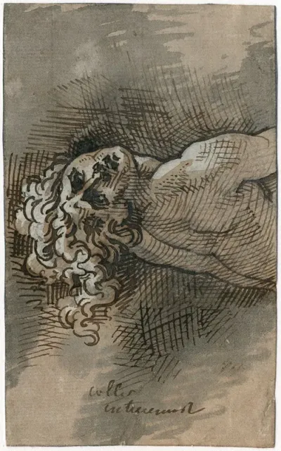 Een Vrouw In Doodsangst Borstbeeld