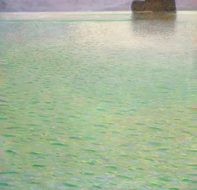 insel Im Attersee Island In The Attersee
