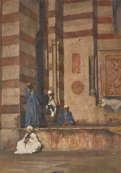 porch Of Sultan Hassan