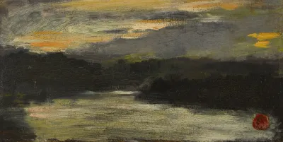 Effet De Ciel Sur Une Riviere