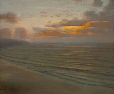 Effets De Lumiere Sur La Mer