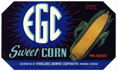 Egc Sweet Corn Label