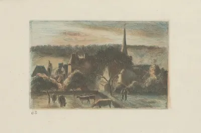 Eglise Et Ferme Deragny