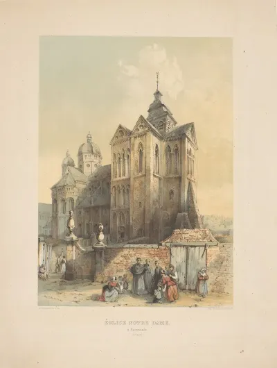 Eglise Notre Dame A Ruremonde Cote Nord