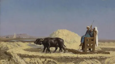 Egyptian Grain Cutters