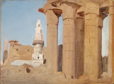 Egyptian Temple Luxor From The Journey To Egypt
