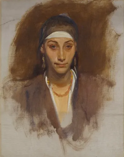 Egyptian Woman With Earrings