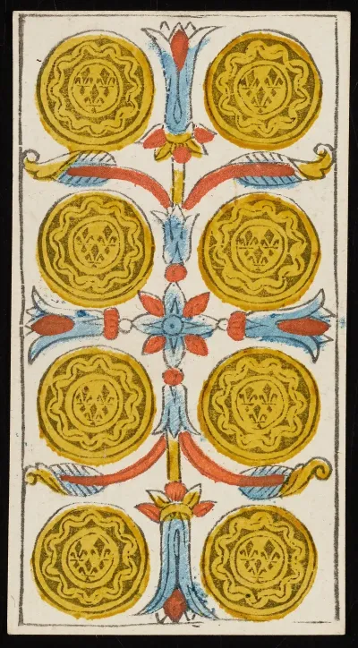 Eight Of Coins