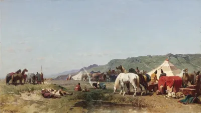 Ein Arabisches Feldlager