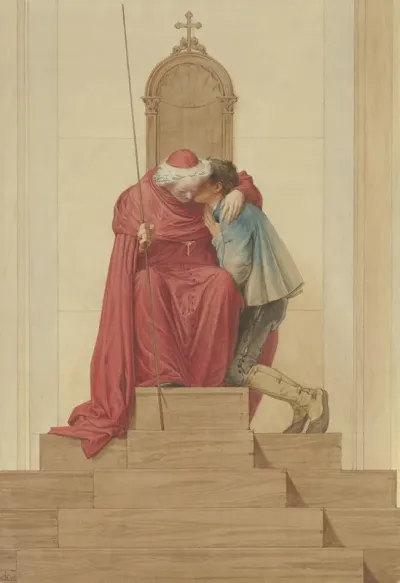 Ein Cardinal Penitenziario Maggiore In Der Heiligen Woche Zu St Peter In Rom
