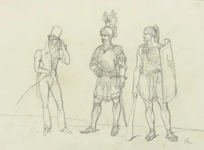 Ein Herr Ein Ritter Und Ein Krieger
