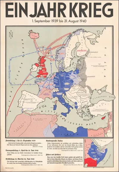 Ein Jahr Krieg 1 September 1939 Bis 31 August 1940 2