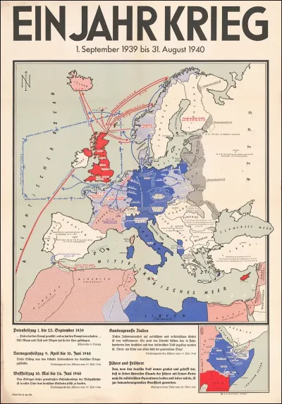 Ein Jahr Krieg 1 September 1939 Bis 31 August 1940