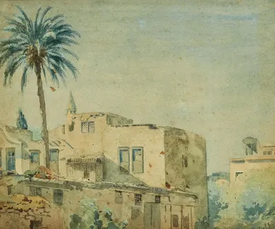 Ein Winkel In Einer Orientalischen Stadt