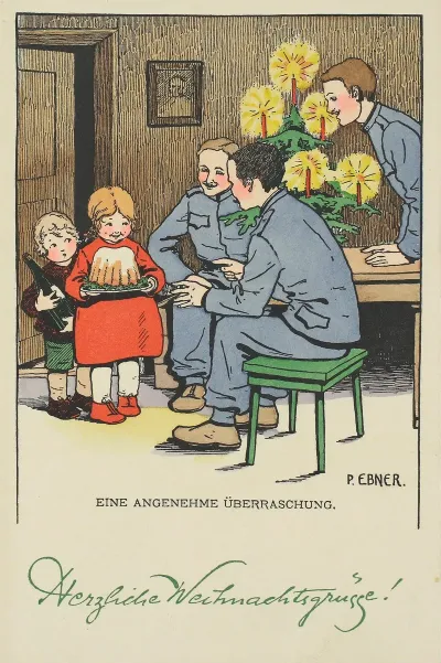 Eine Angenehme Uberraschung Herzliche Weihnachtsgruse