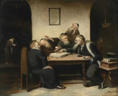 Eine Streitfrage Aus Dem Talmud