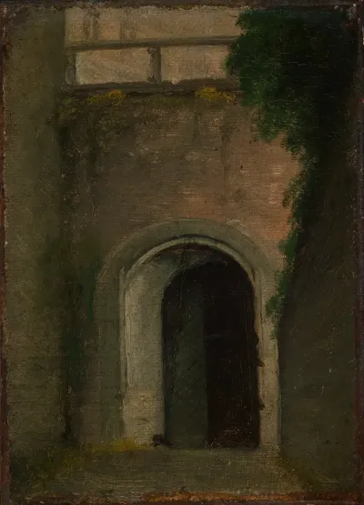 Eingang In Die Kasematten Des Heidelberger Schloss