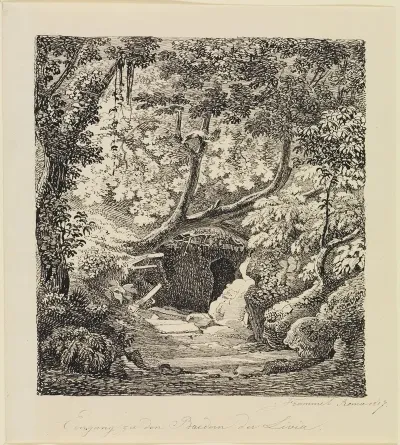 Eingang Zu Den Badern Der Livia