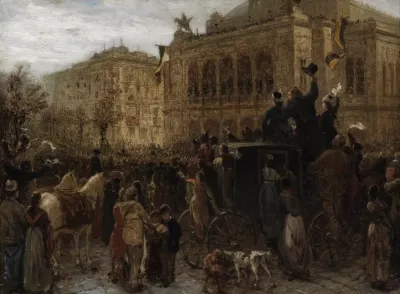 Einzug Des Infanterieregiments Unter Anton Freiherr Mollinary Von Monte Pastello