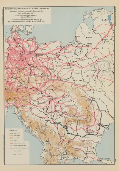 Eisenbahnverkehr‎ ‎im Ostlichen Mitteleuropa