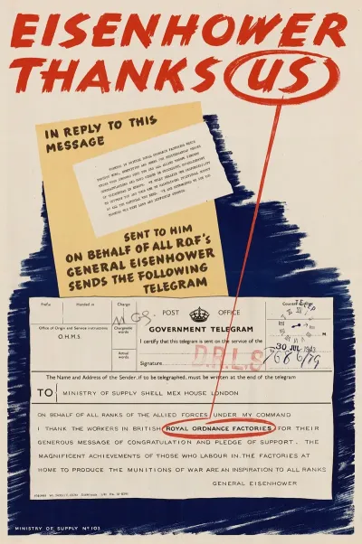 Eisenhower Thanks Us