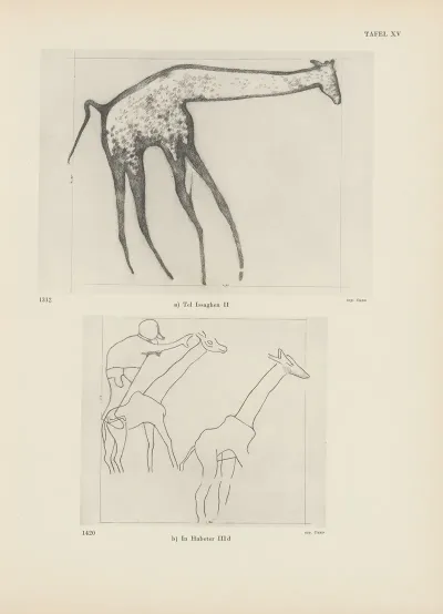 Ekade Ektab Die Felsbilder Fezzans Pl 19