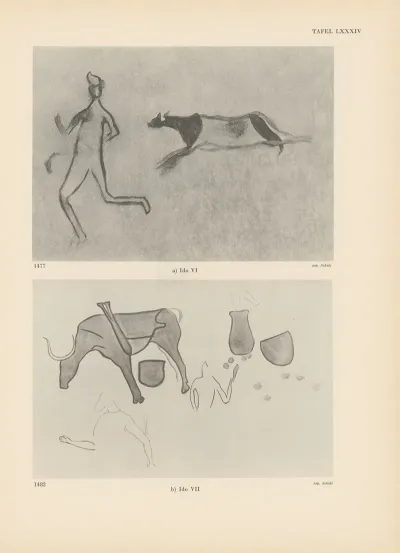 Ekade Ektab Die Felsbilder Fezzans Pl 75