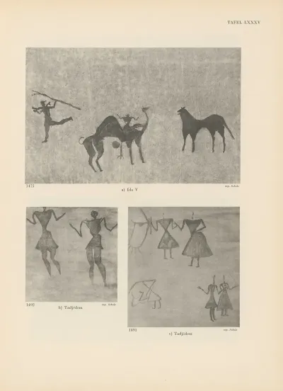 Ekade Ektab Die Felsbilder Fezzans Pl 76