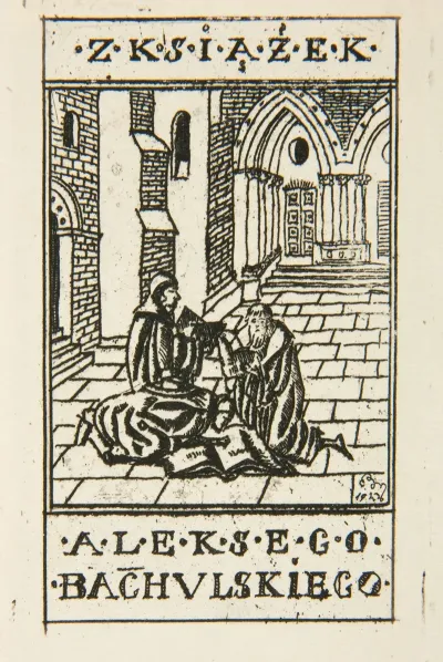 Ekslibris Aleksego Bachulskiego
