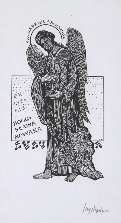 Ekslibris Boguslawa Nowaka
