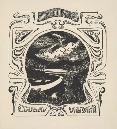 Ekslibris Eduard Dillmann