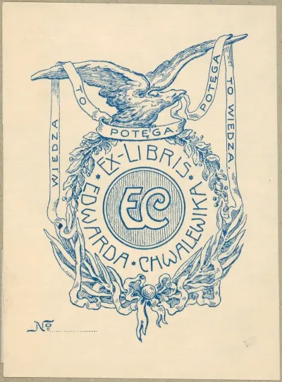 Ekslibris Edwarda Chwalewika 1873 1956 3