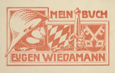 Ekslibris Eugen Wiedamann