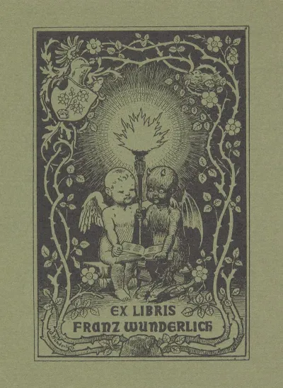 Ekslibris Franz Wunderlich