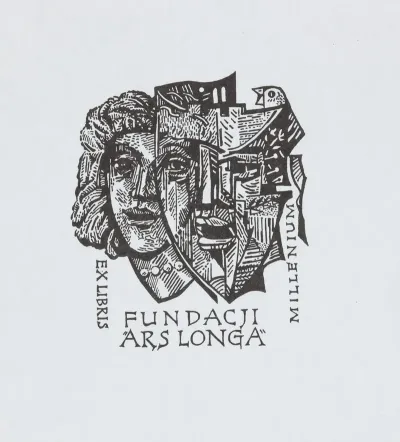Ekslibris Fundacji Ars Longa W Krakowie 1989
