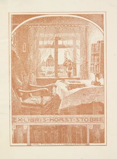 Ekslibris Horst Stobbe 1884 1974
