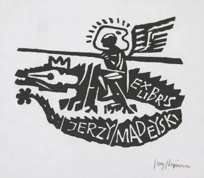 Ekslibris Jerzego Madeyskiego 1931 2005