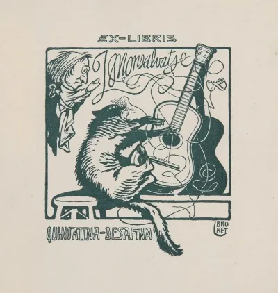 Ekslibris Jordi Monsalvatje I Fossas 1872 1922 2
