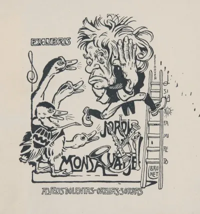 Ekslibris Jordi Monsalvatje I Fossas 1872 1922 3