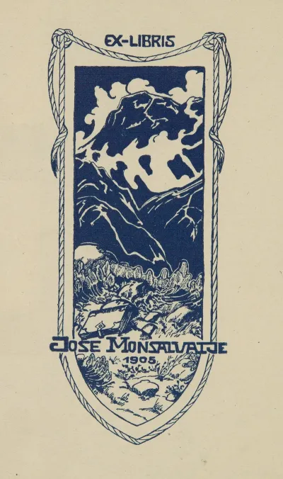 Ekslibris Jose Monsalvatje