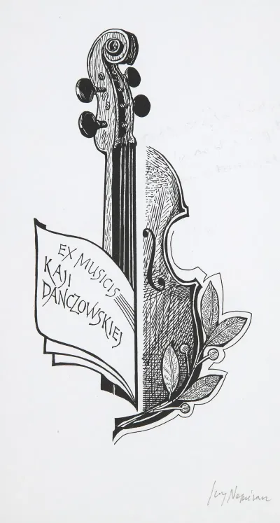 Ekslibris Kai Danczowskiej 1949
